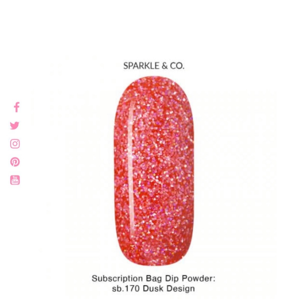 Sparkle & Co sb.170 Dusk Design Dip Powder 1oz